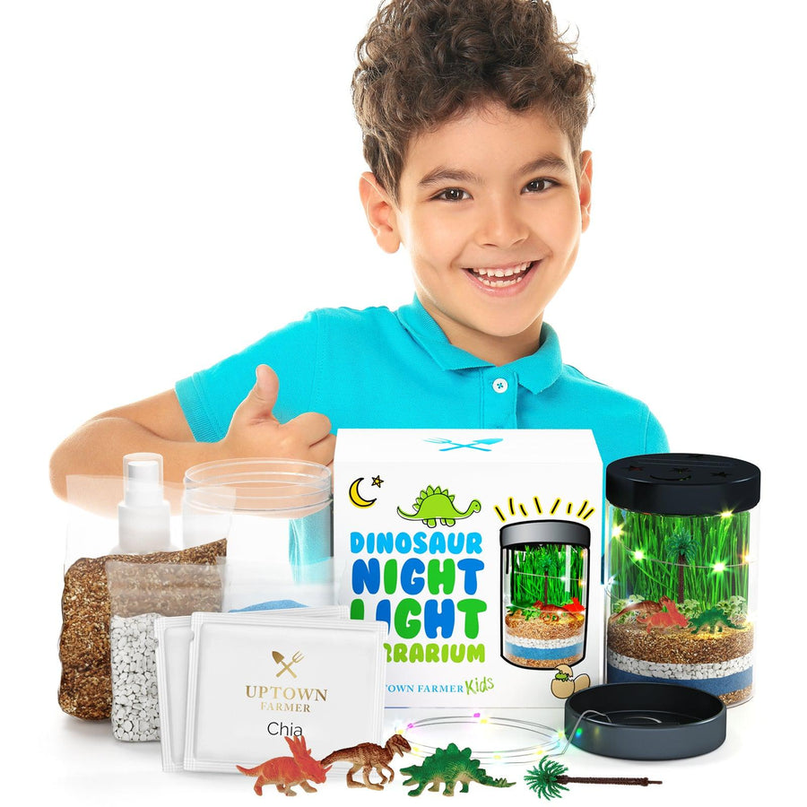 Neliblu Paint and Plant Gardening Kit for Kids - Flower and Plant Growing Kit - Sticker and Painting to Decorate Pot - for Boys and Girls Ages 4 Up